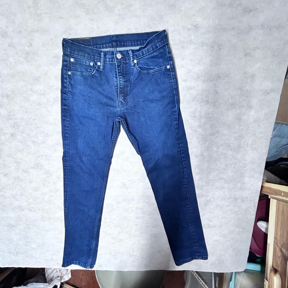Levi's 511 Slim‎ Fit Jeans Dark Wash Denim Modern Style W30 L29